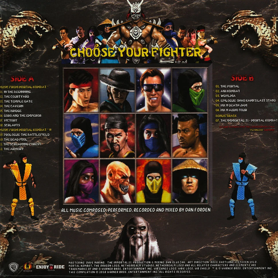 Dan Forden - OST Mortal Kombat I & II - Music From The Arcade Game Soundtracks