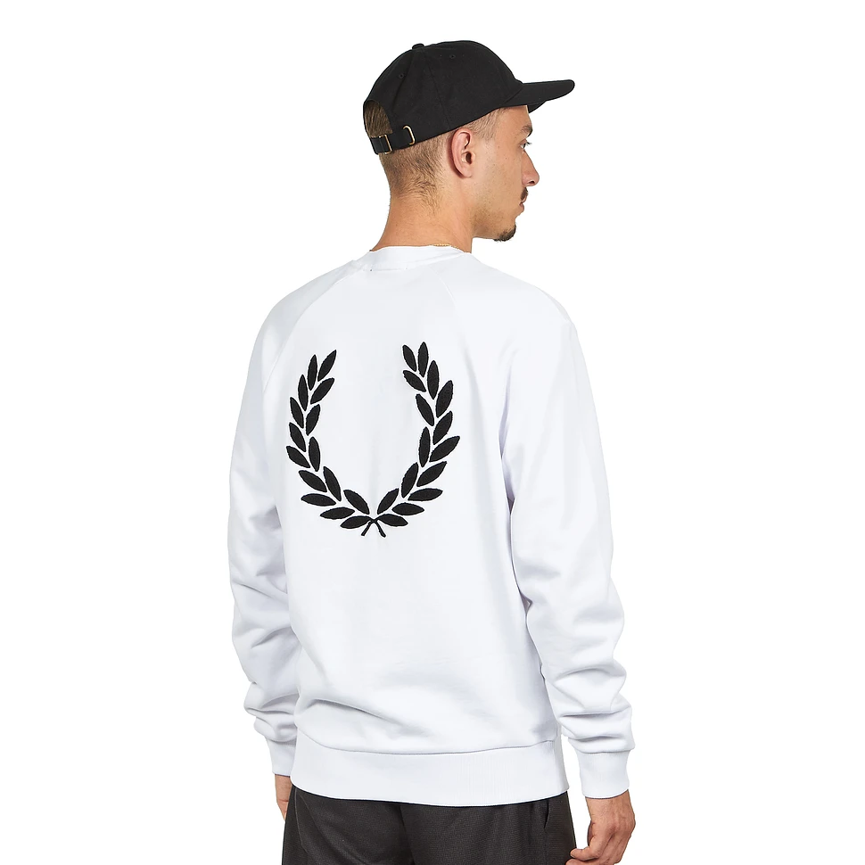 Fred Perry - Towelling Laurel Wreath Sweatshirt