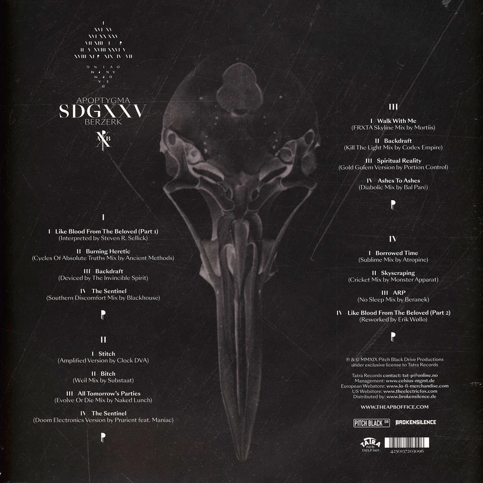 Apoptygma Berzerk - Sdgxxv Clear Vinyl Edition