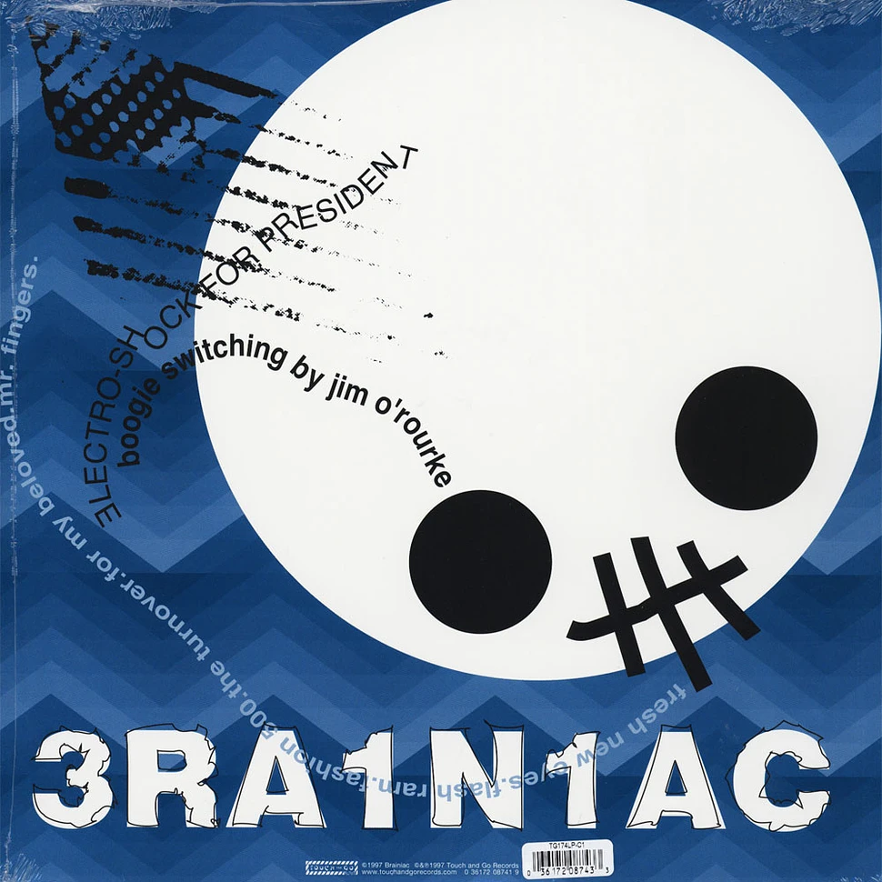 Brainiac - Electro-Shock For President White Vinyl Edition