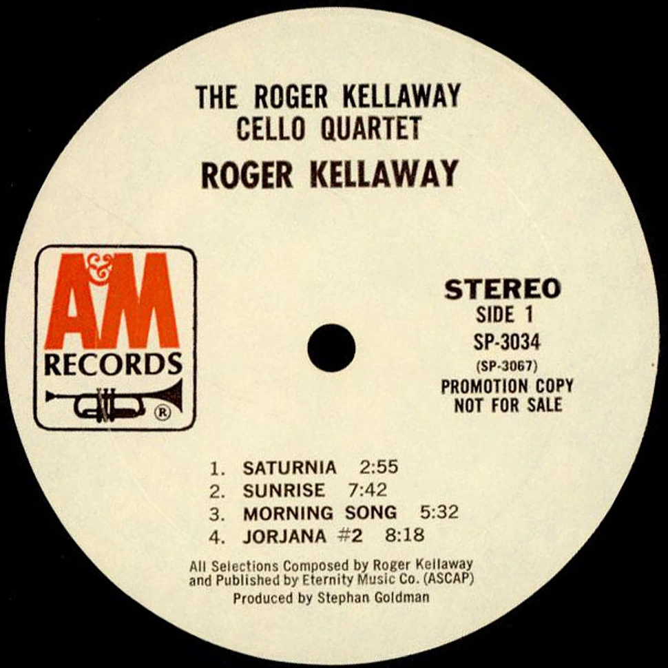 Roger Kellaway - The Roger Kellaway Cello Quartet