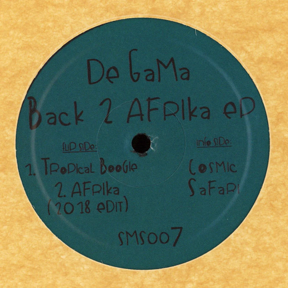 De Gama - Back 2 Afrika EP