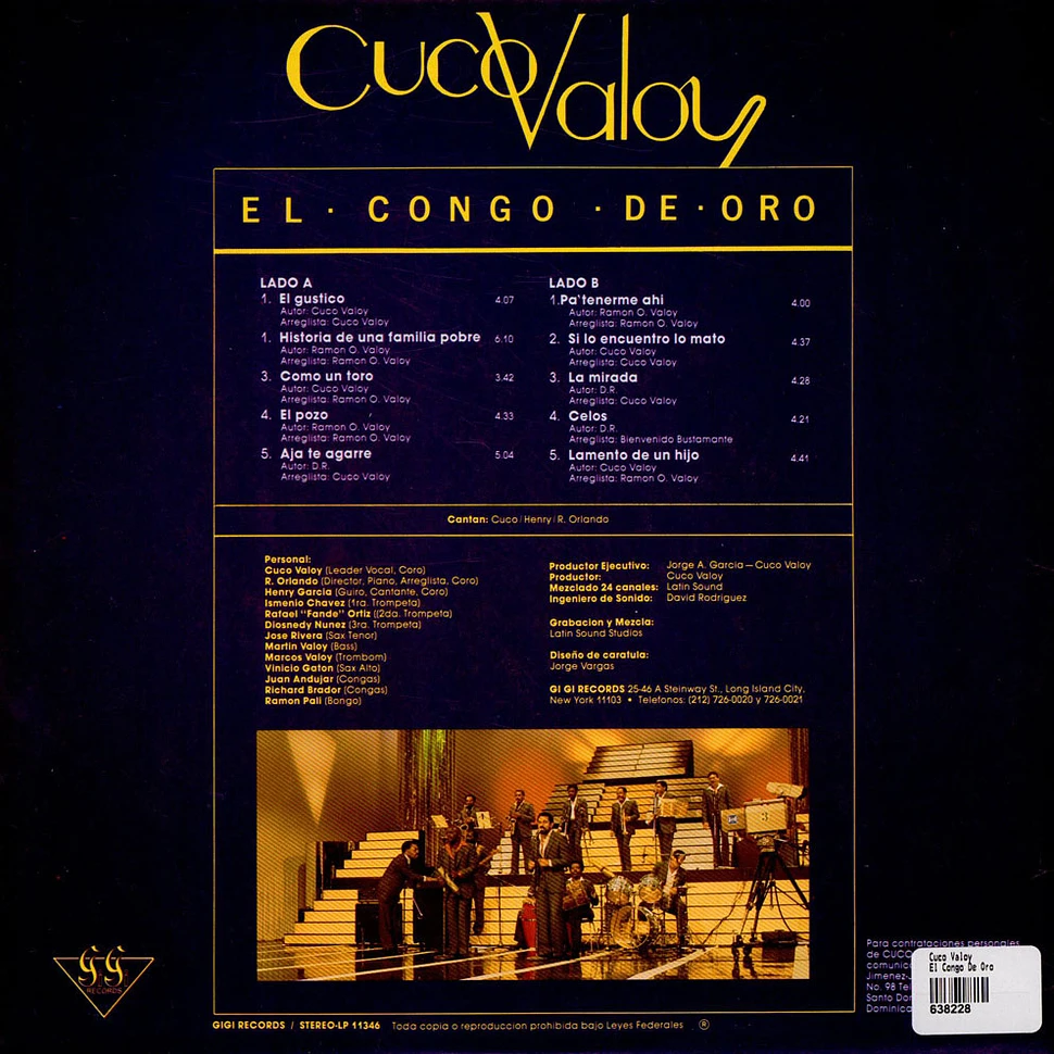 Cuco Valoy - El Congo De Oro