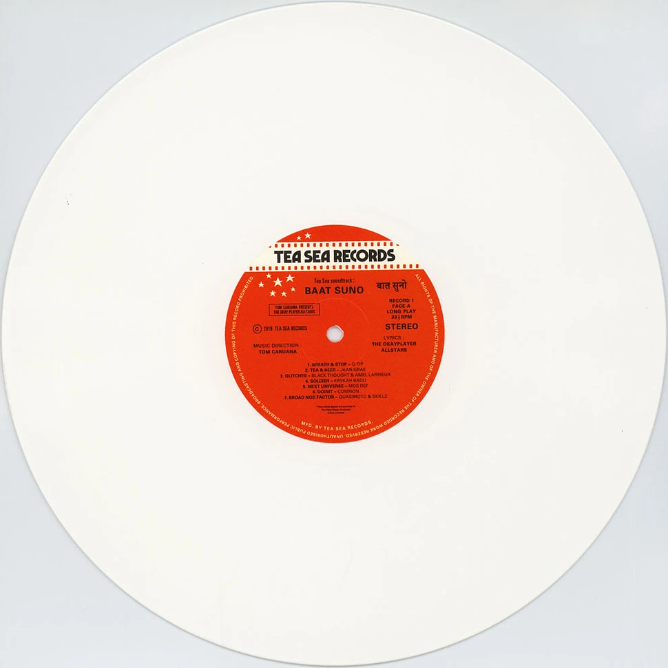 Tom Caruana Vs. Okayplayer Allstars - Baat Suno White Vinyl Edition