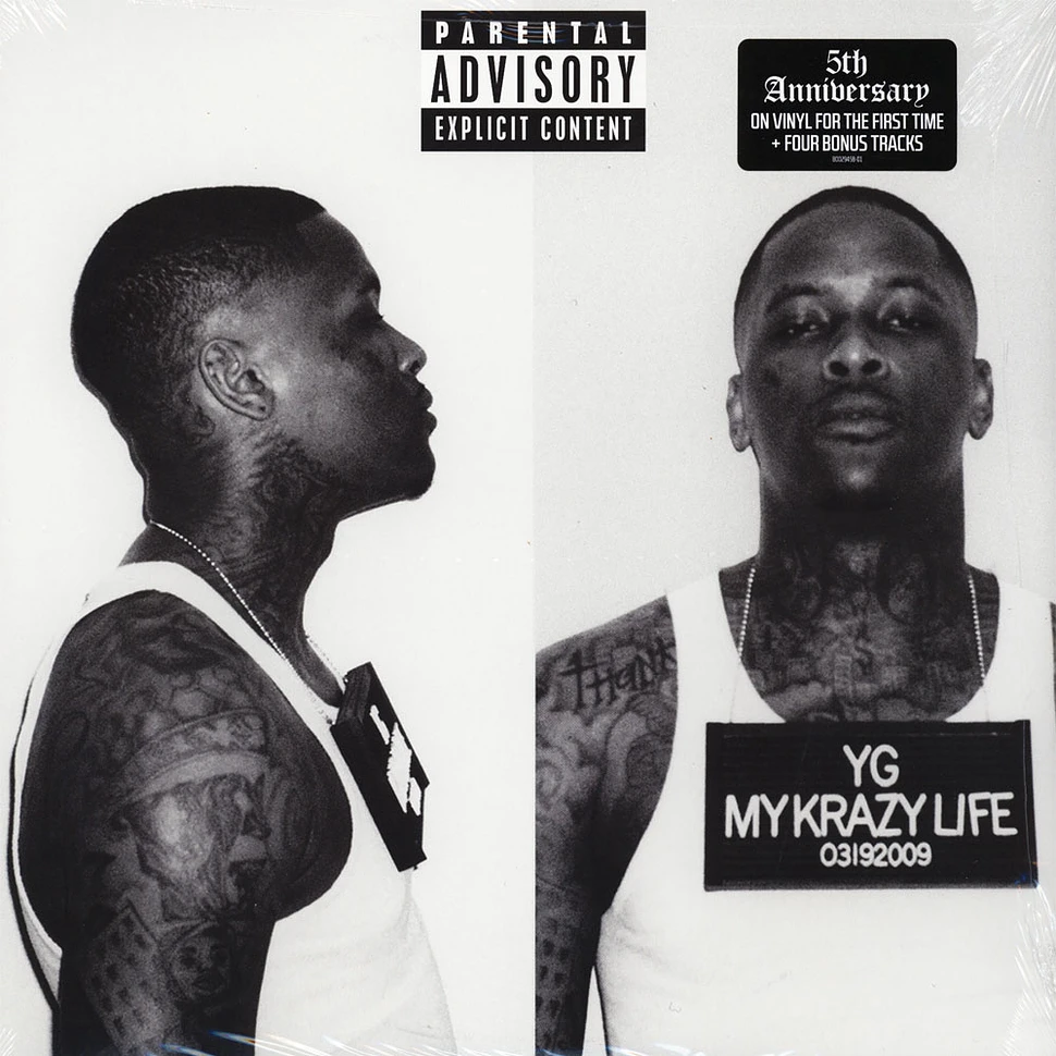 YG - My Krazy Life Red Vinyl Edition