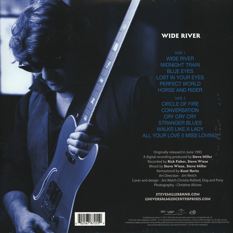 Steve Miller Band - Wide River Limited Edition