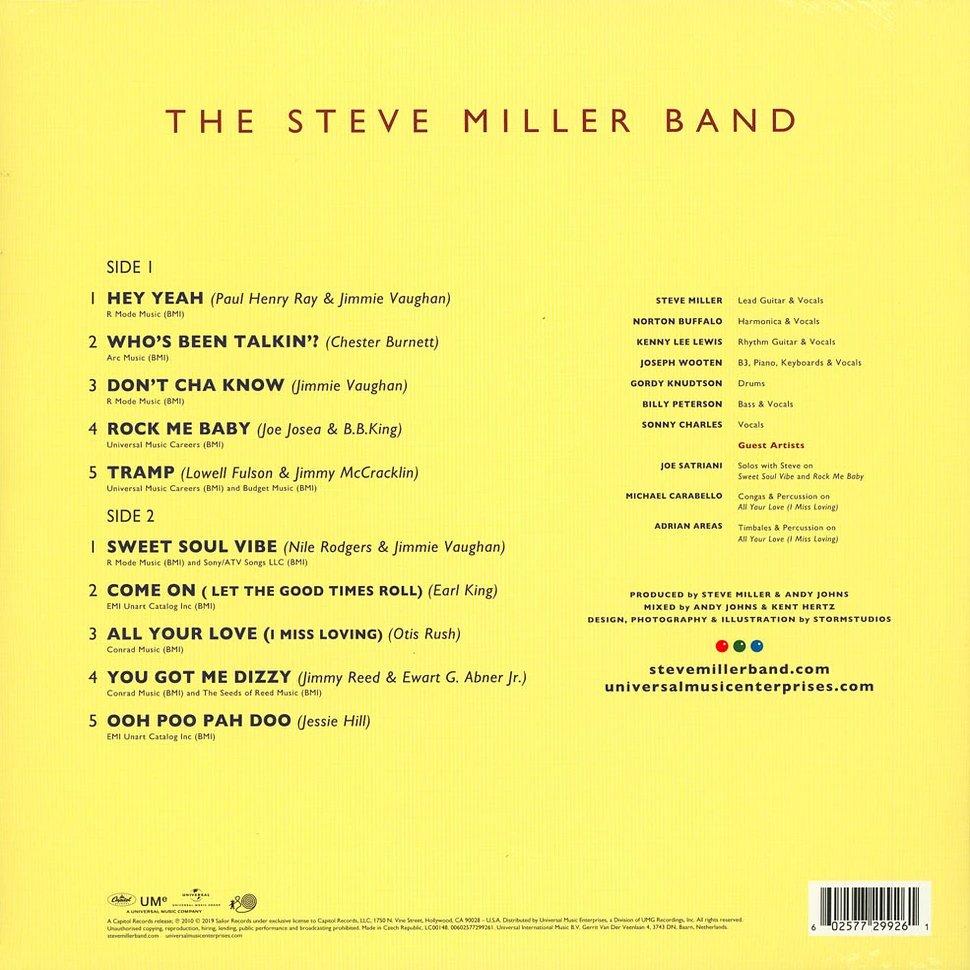 Steve Miller Band - Bingo! Limited Edition