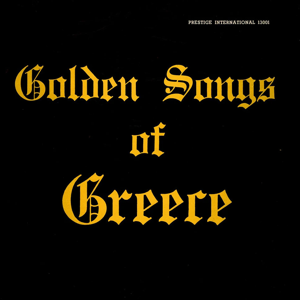 Spero Spyros and his Grecian Ensemble - Golden Songs of Greece