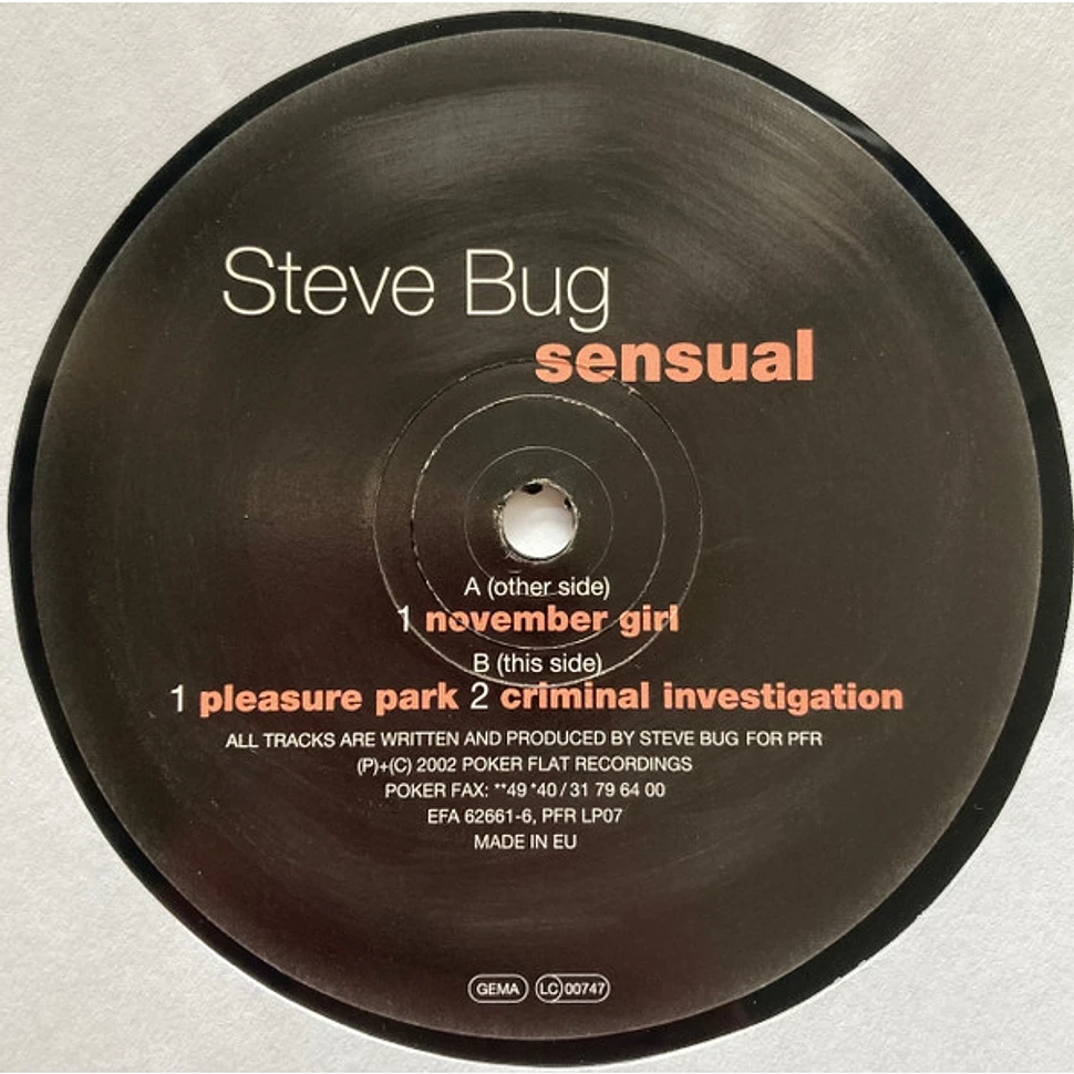 Steve Bug - Sensual