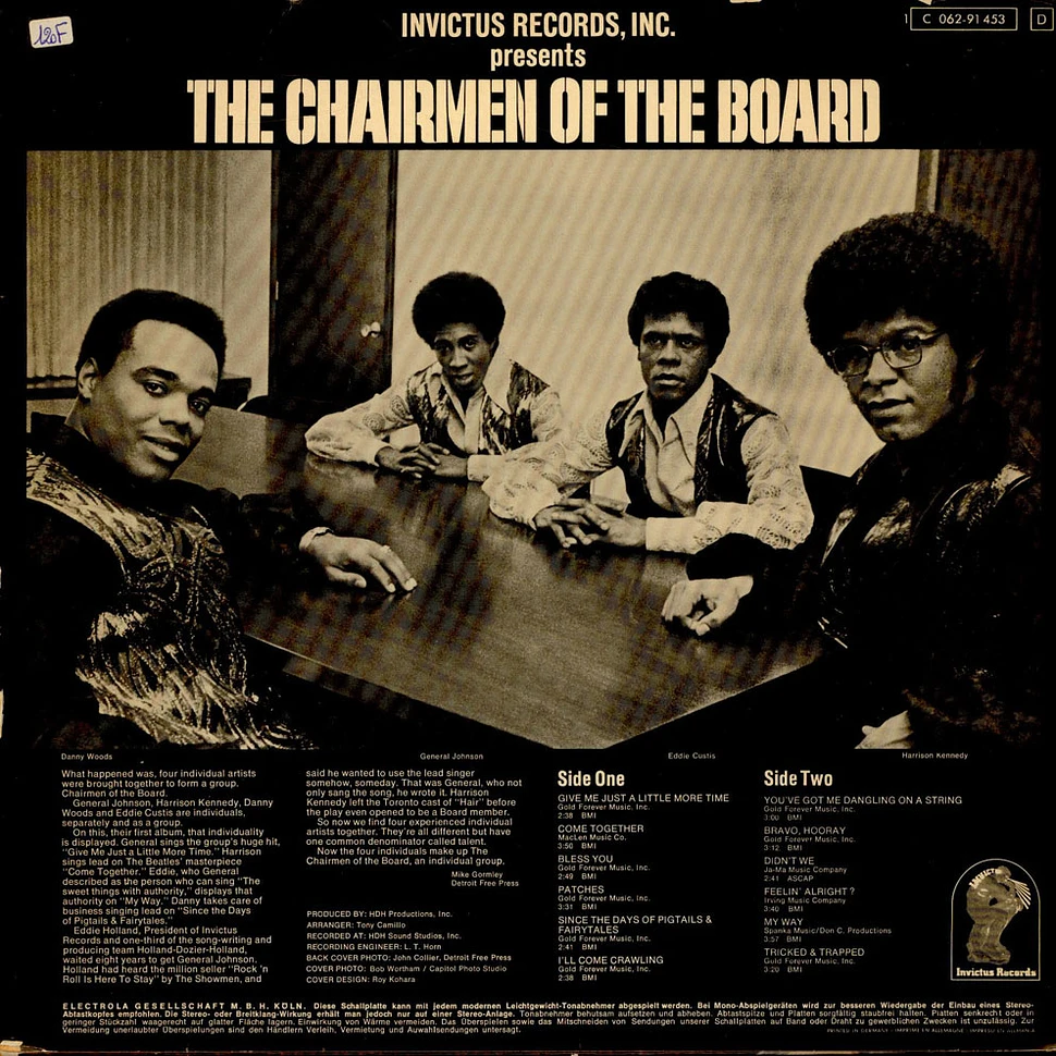 Chairmen Of The Board - The Chairmen Of The Board