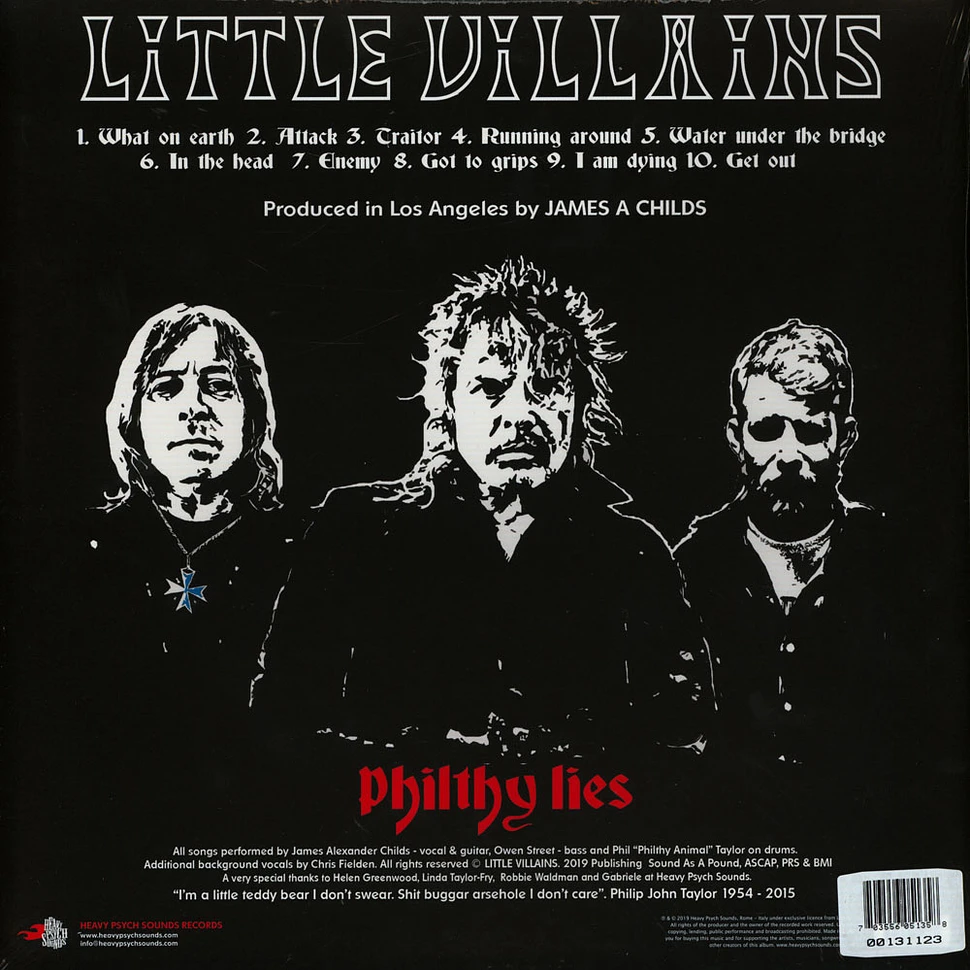 Little Villains - Philty Lies Colored Vinyl Edition