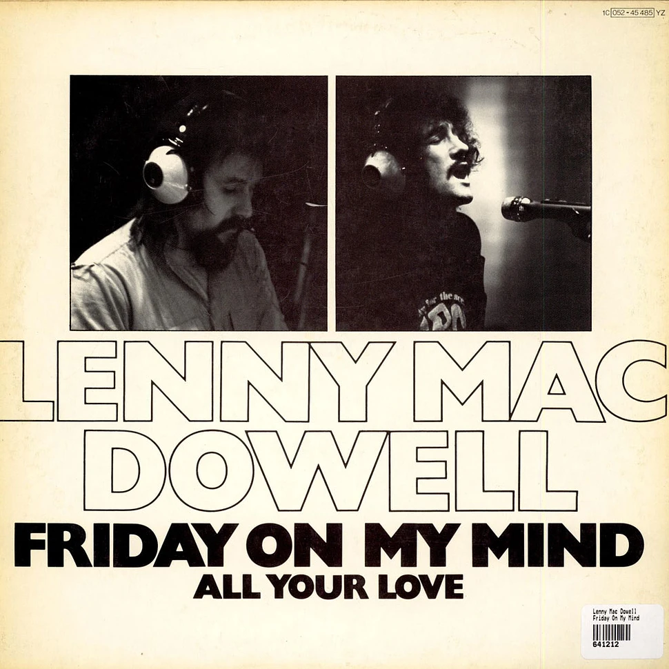 Lenny Mac Dowell - Friday On My Mind