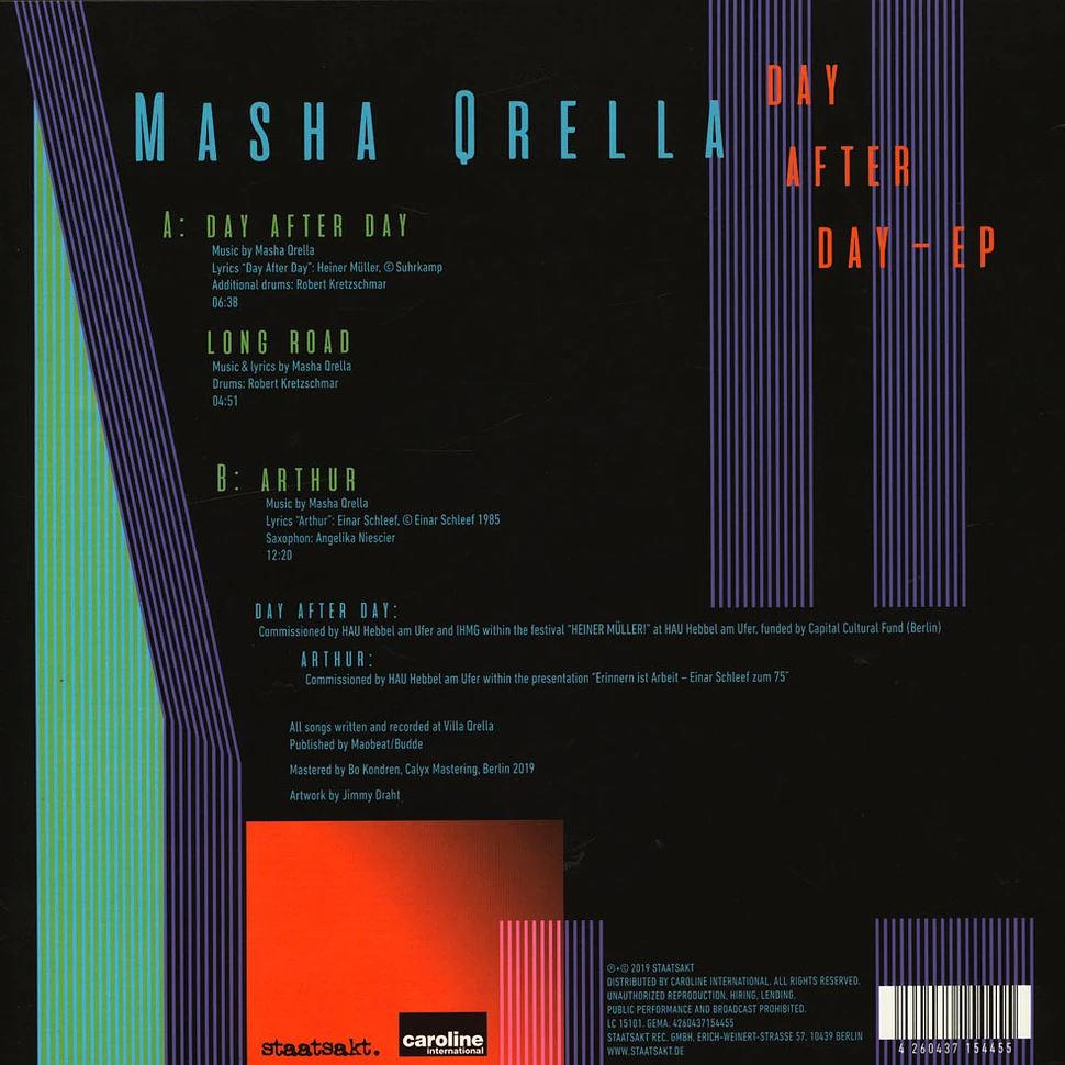 Masha Qrella - Day After Day