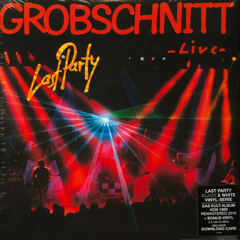 Grobschnitt - Last Party Black & White Vinyl Edition