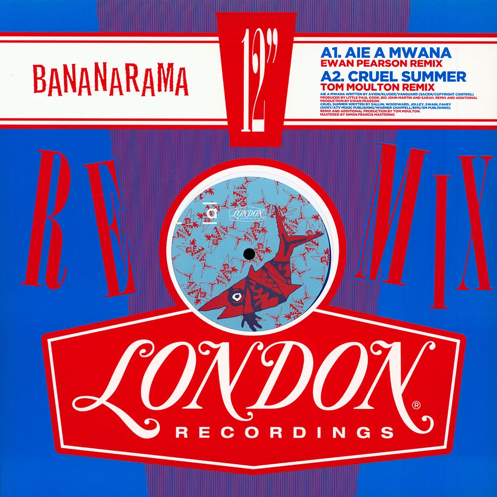 Bananarama - Bananarama Remixed Volume 1 Red Vinyl Record Store Day 2019 Edition