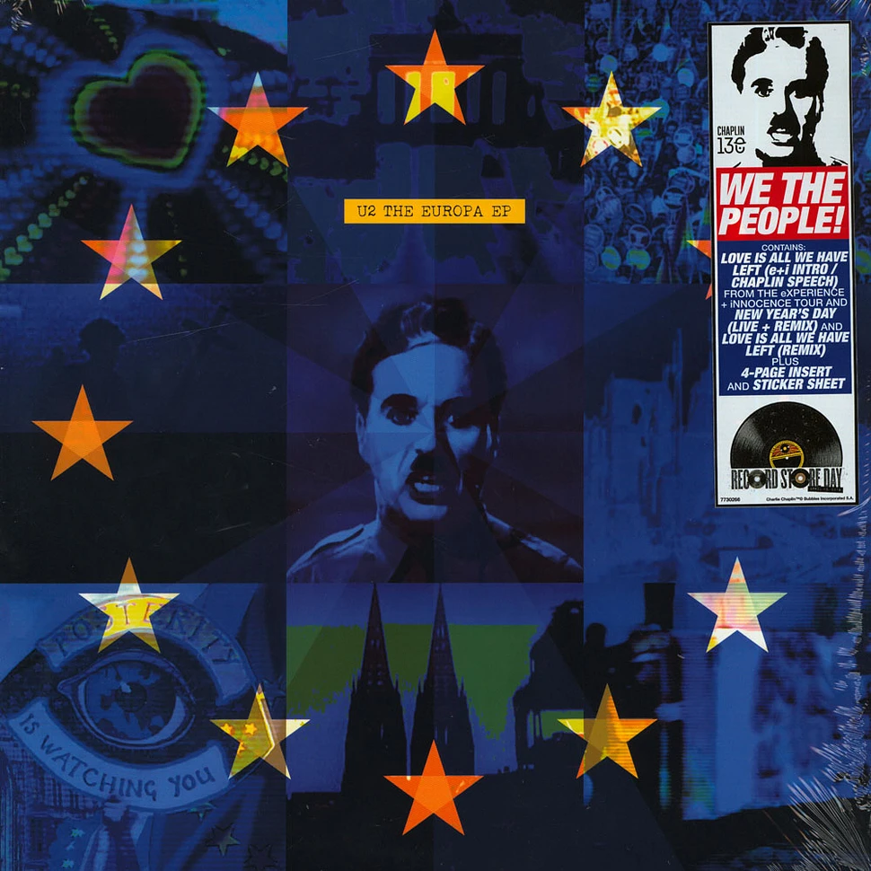 U2 - The Europa EP Record Store Day 2019 Edition
