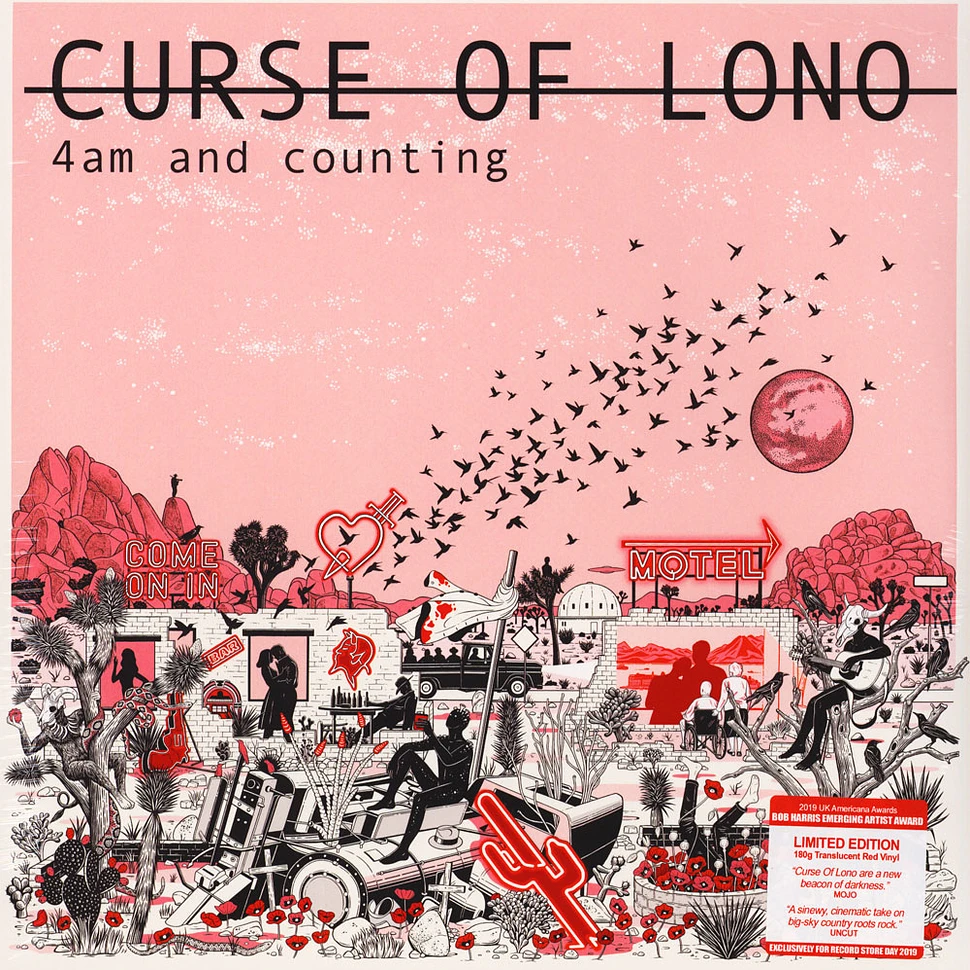 Curse Of Lono - 4am And Counting Red Vinyl Record Store Day 2019 Edition