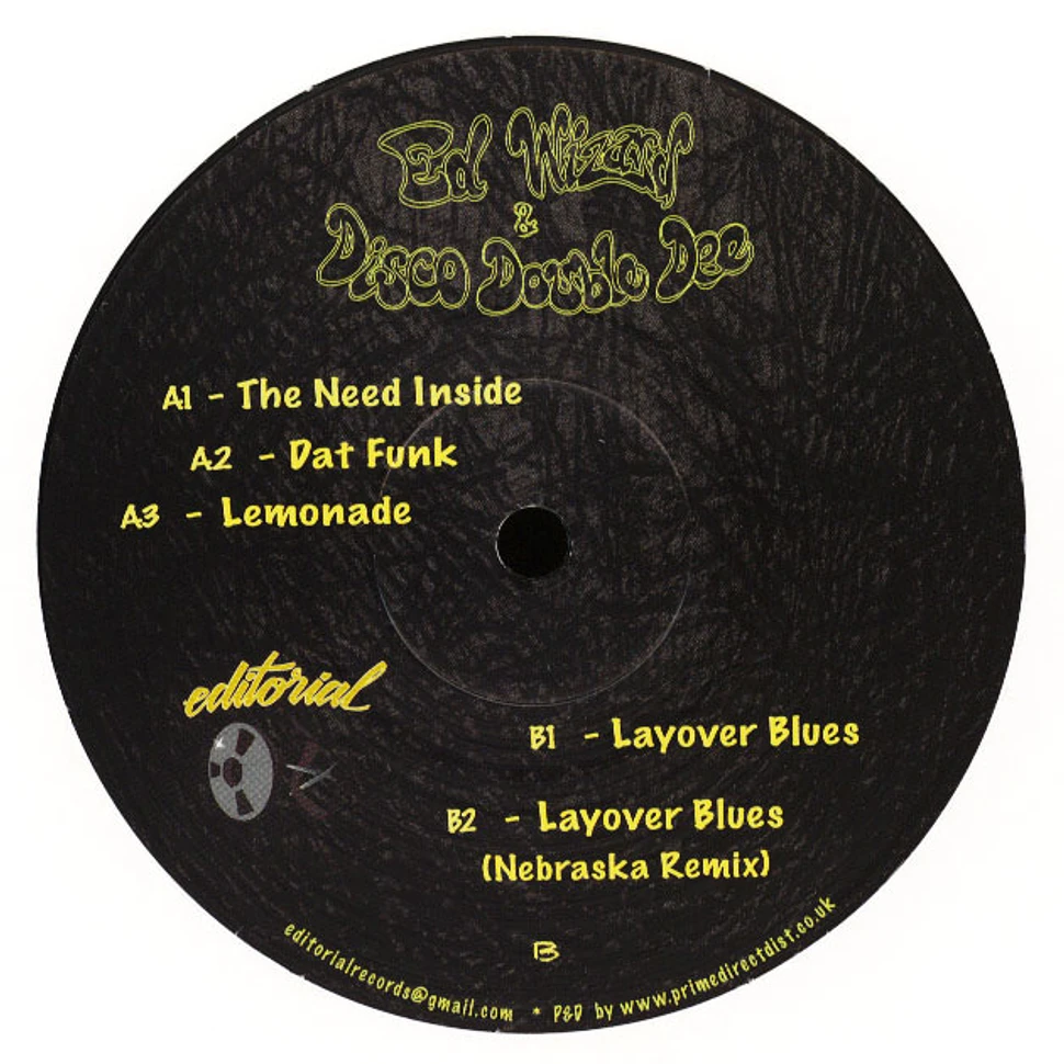 Ed Wizard & Disco Double Dee - Funk Wit Me Nebraska Remix Green Vinyl Record Store Day 2019 Edition