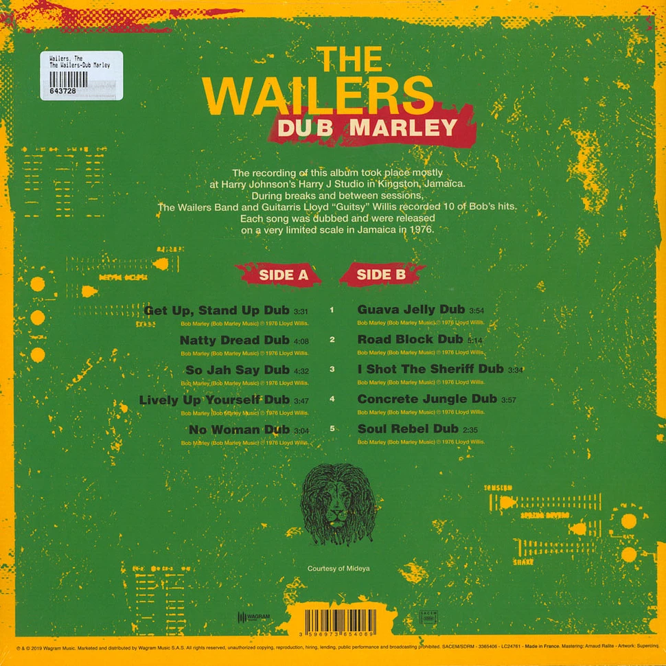 The Wailers - The Wailers-Dub Marley