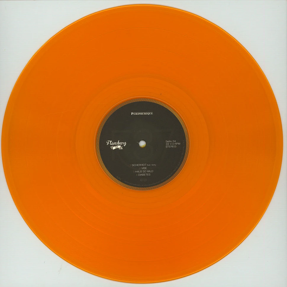 Roger vom Blumentopf & Sixkay - Flensburg 37 HHV Exclusive Orange Vinyl Edition