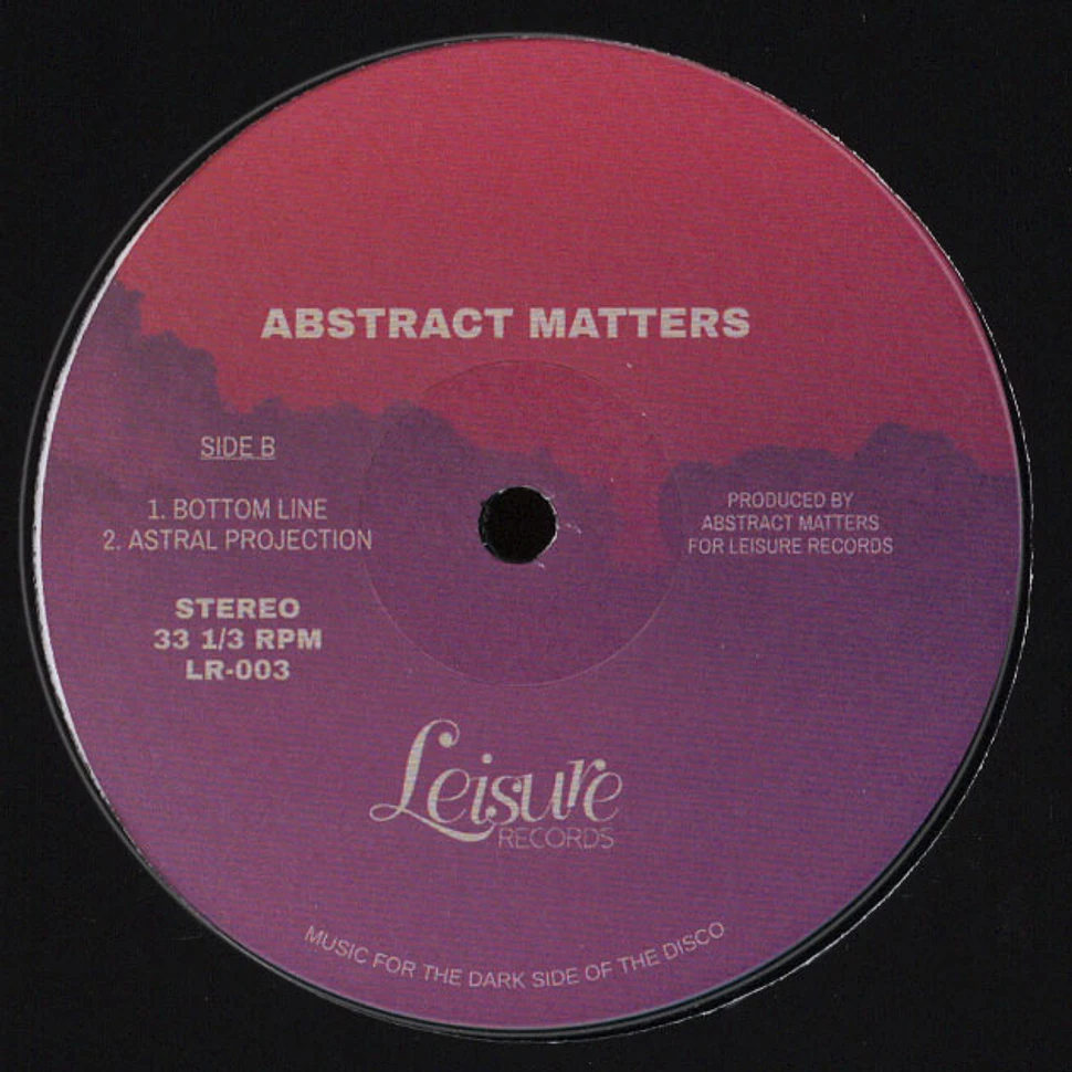 Abstract Matters - Slow Down