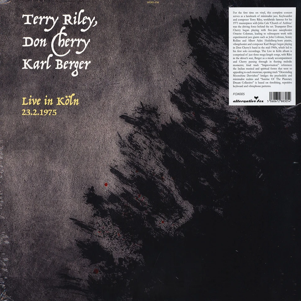 Terry Riley, Don Cherry & Karl Berger - Live In Köln 1975