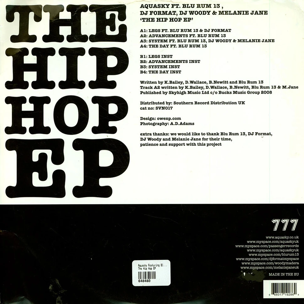 Aquasky Featuring Blu Rum 13 - The Hip Hop EP