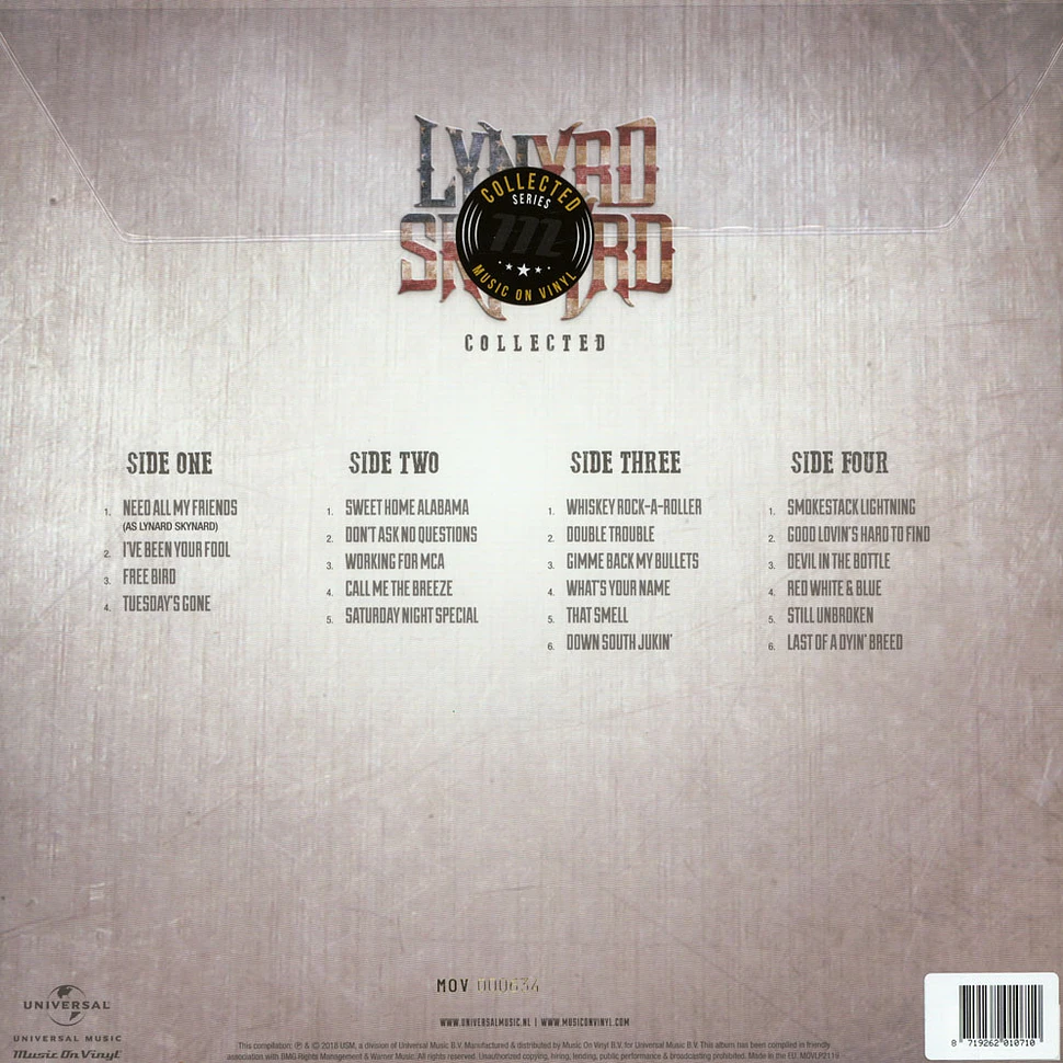 Lynyrd Skynyrd - Collected Colored Vinyl Version