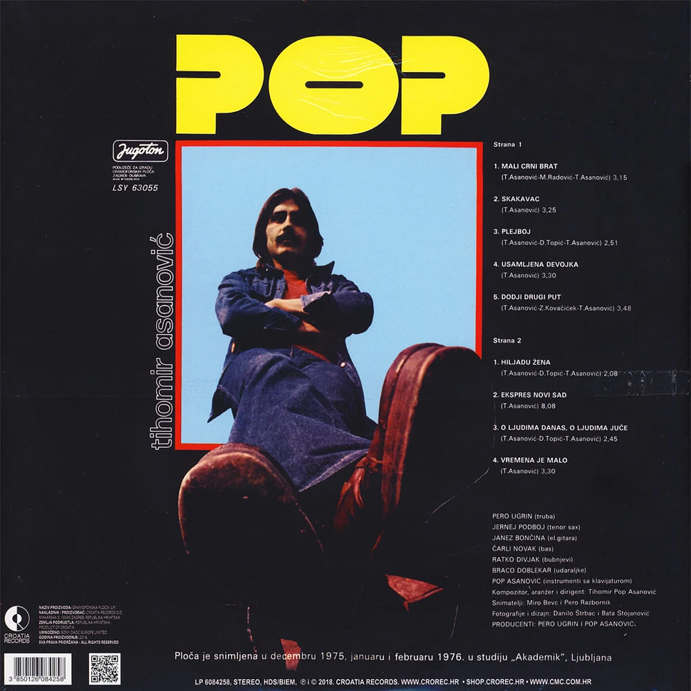 Tihomir "Pop" Asanovic - Tihomir "Pop" Asanovic