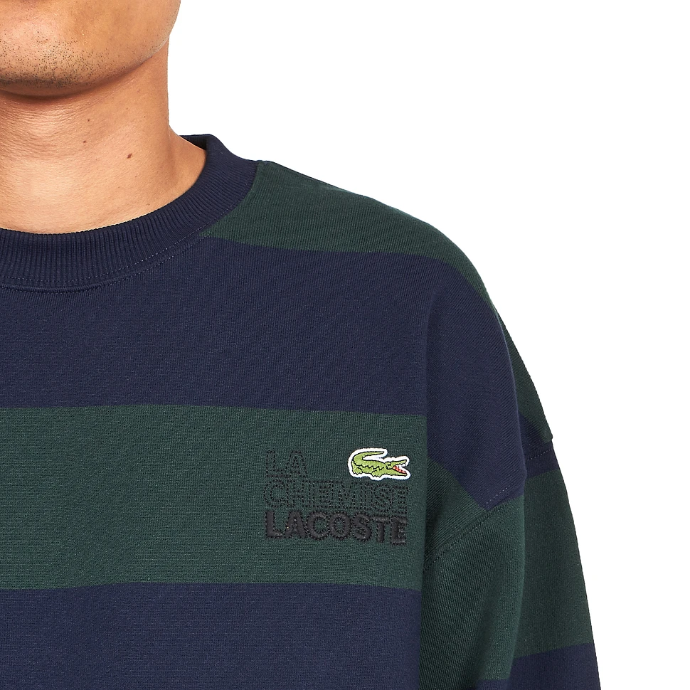 Lacoste L!ve - Striped Fleece Sweater