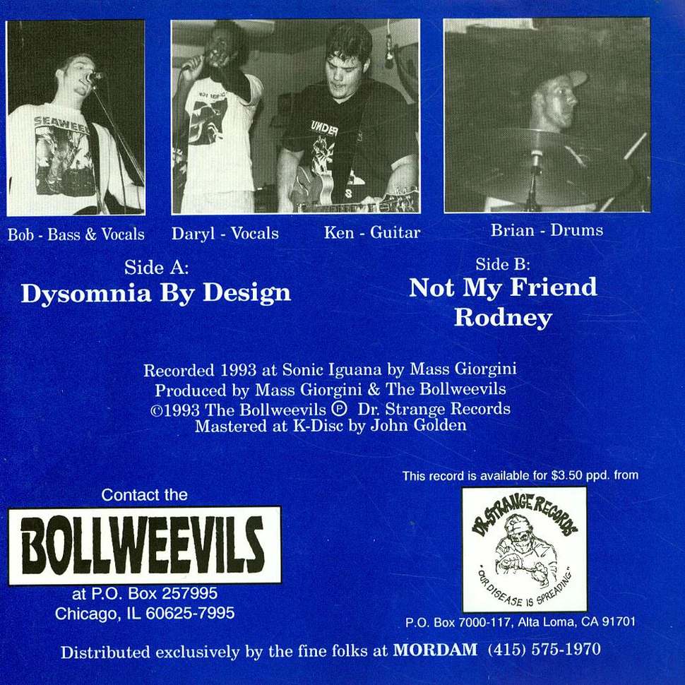 The Bollweevils - Chicago EP