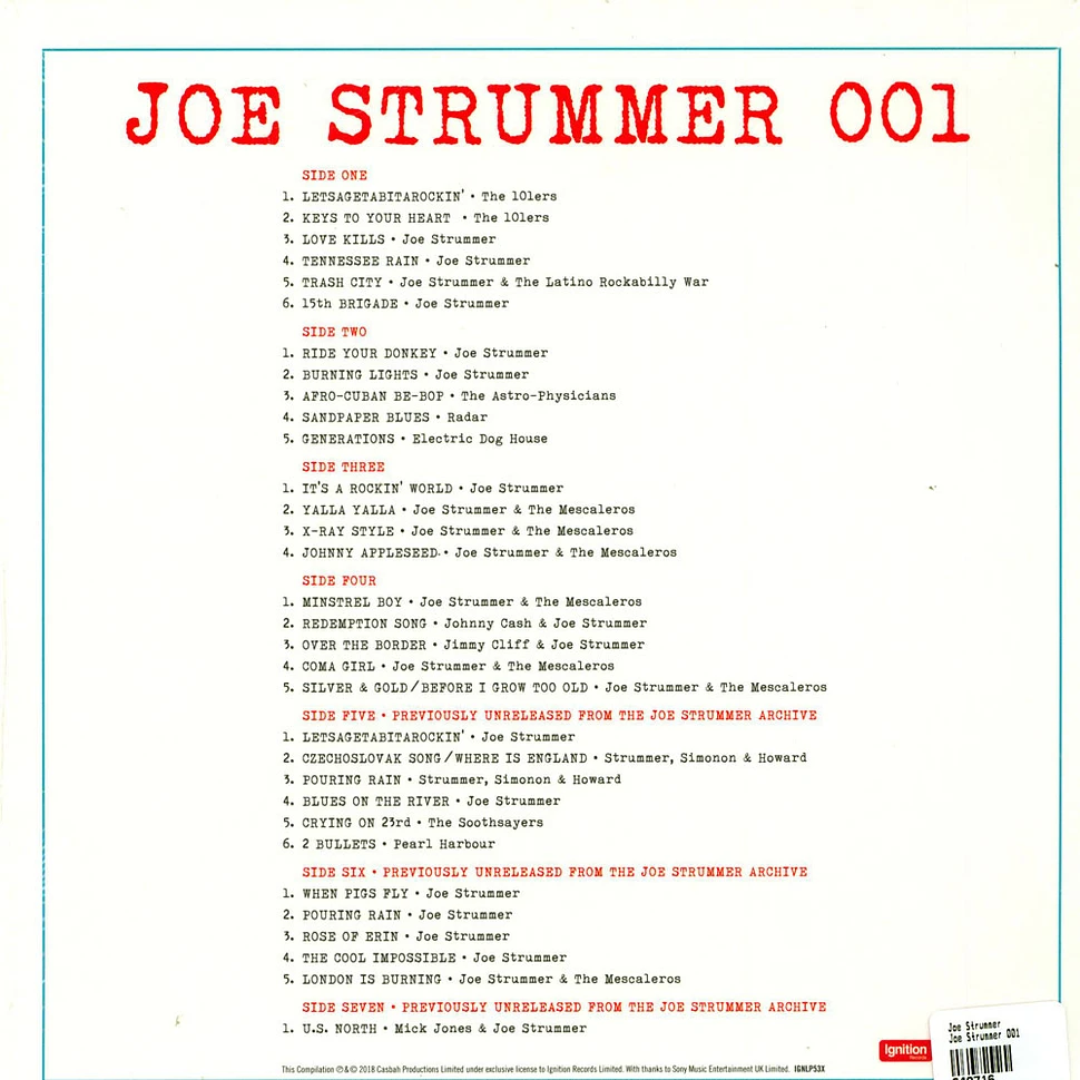 Joe Strummer - Joe Strummer 001