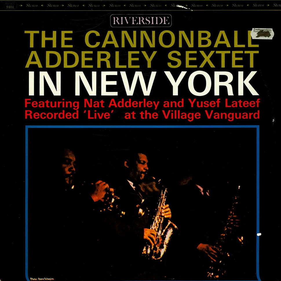Cannonball Adderley Sextet - In New York