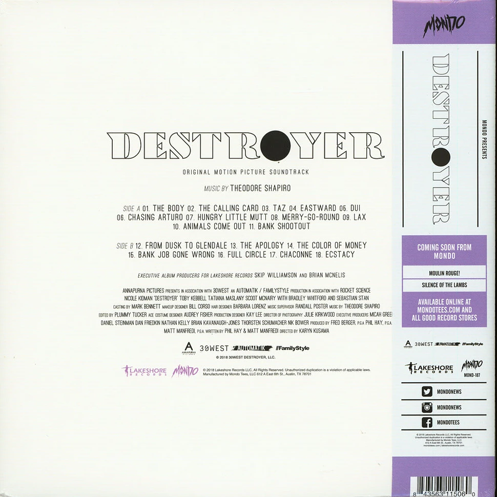 Theodore Shapiro - OST Destroyer