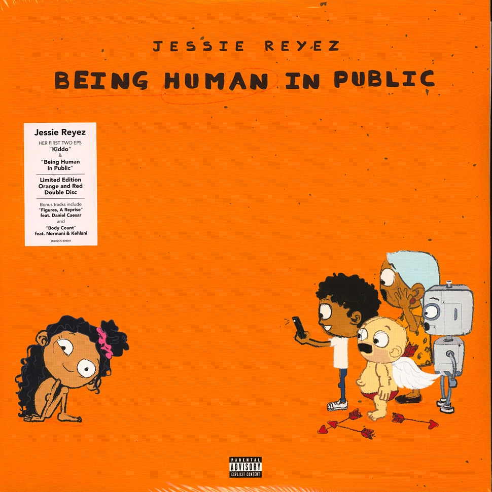 Jessie Reyez - Being Human In Public / Kiddo Red Orange Vinyl Version