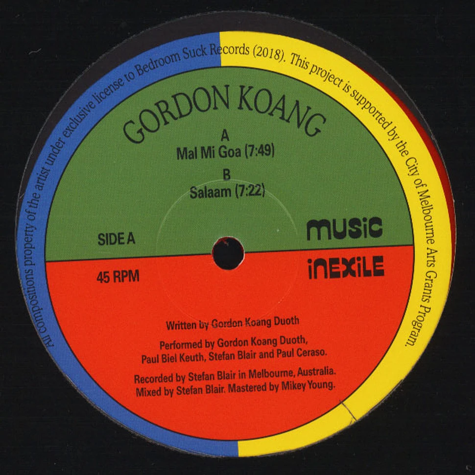 Gordon Koang - Mal Mi Goa / Salaam