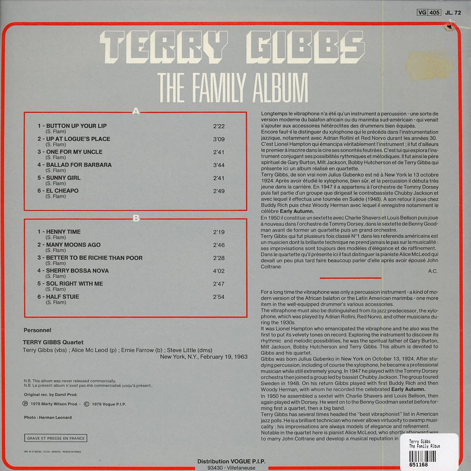 Terry Gibbs - The Family Album