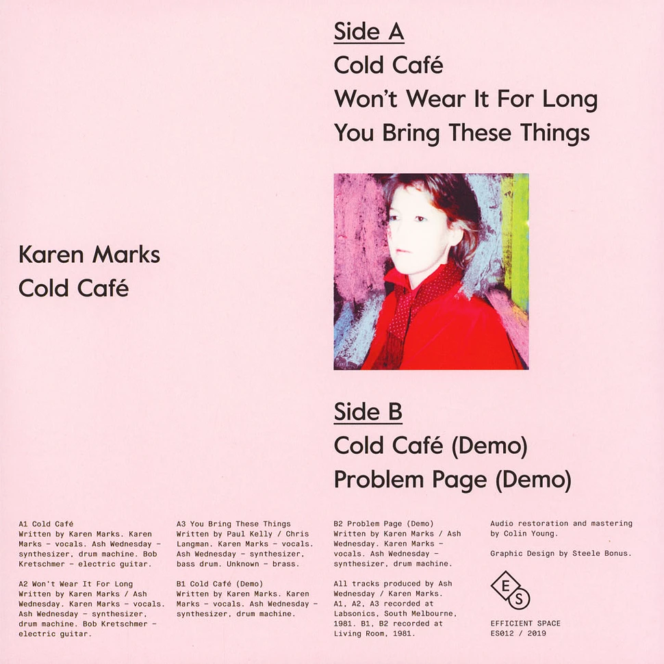 Karen Marks - Cold Cafe