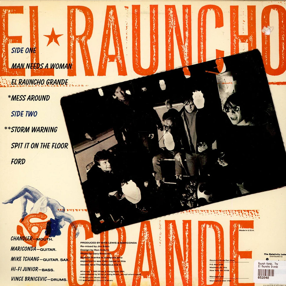 The Raunch Hands - El Rauncho Grande