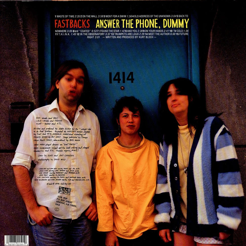 Fastbacks - Answer The Phone, Dummy