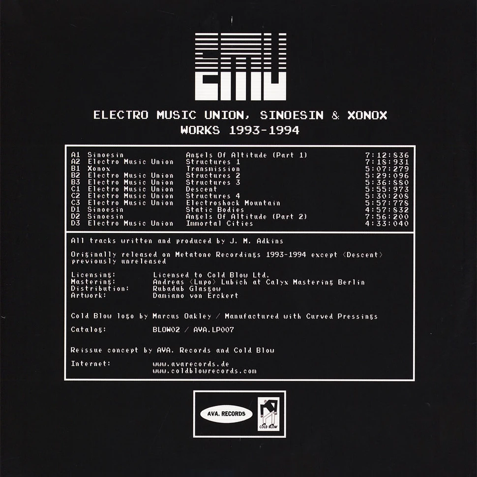 E.M.U. - Electro Music Union, Sinoesin & Xonox Works 1993 - 1994