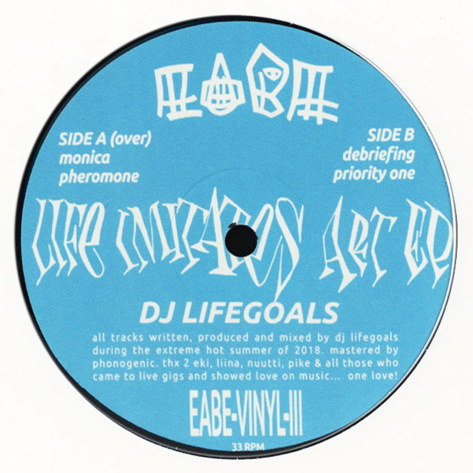 DJ Lifegoals - Life Imitates Art EP