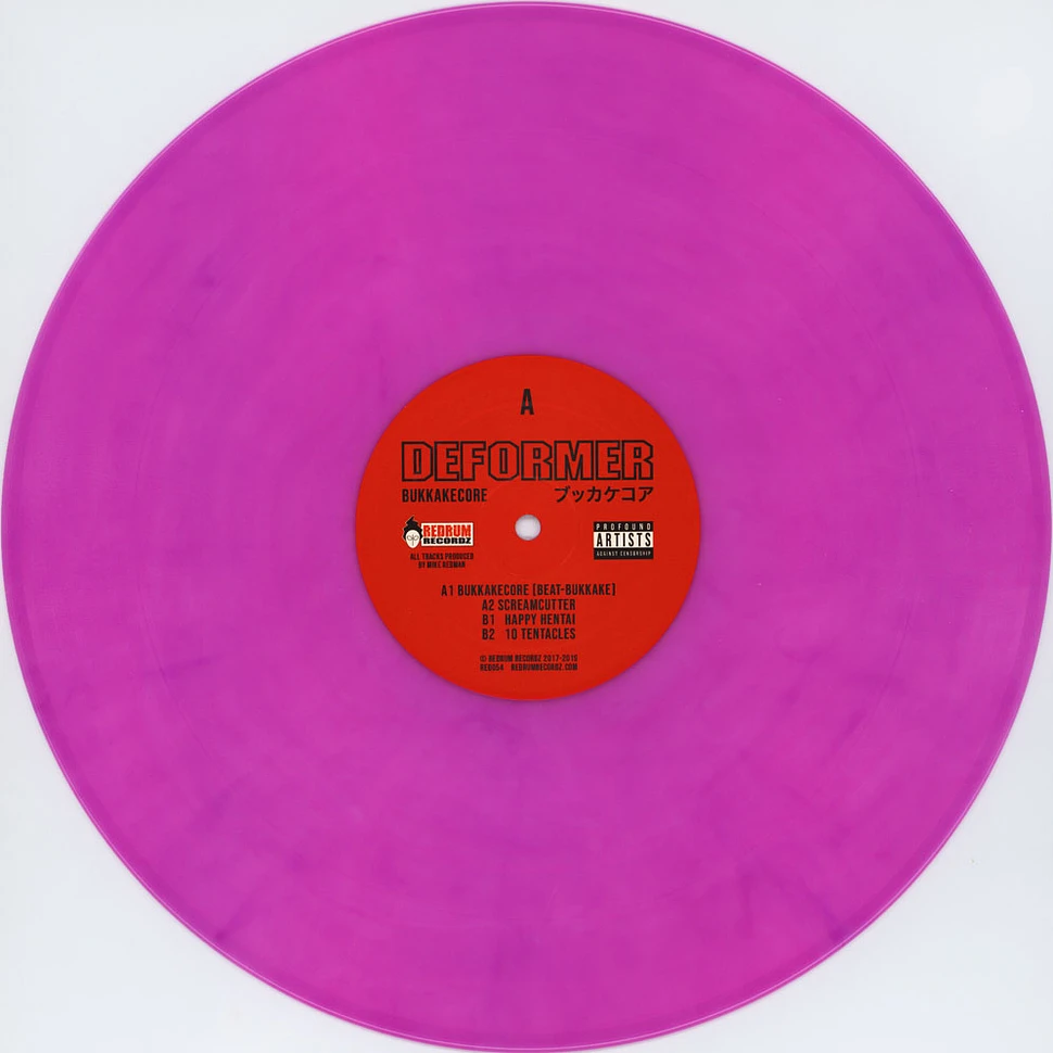 Deformer - Bukkakecore Purple & Clear Mixed Vinyl Edition