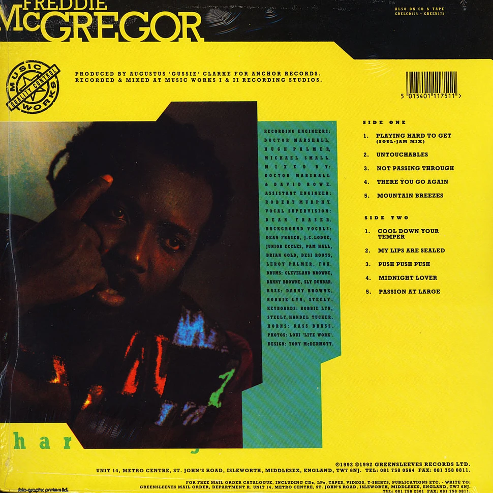 Freddie McGregor - Hard To Get