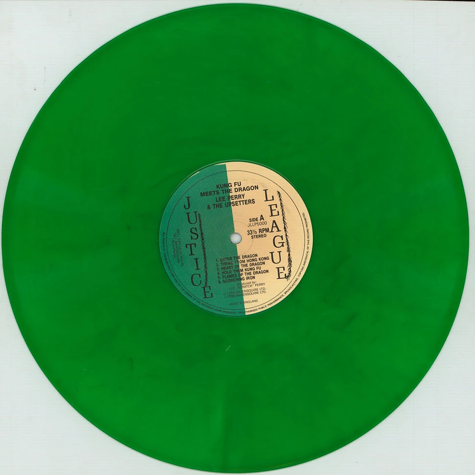 Lee Perry & The Upsetters - Kung Fu Meets The Dragon Limited Green Vinyl Edition