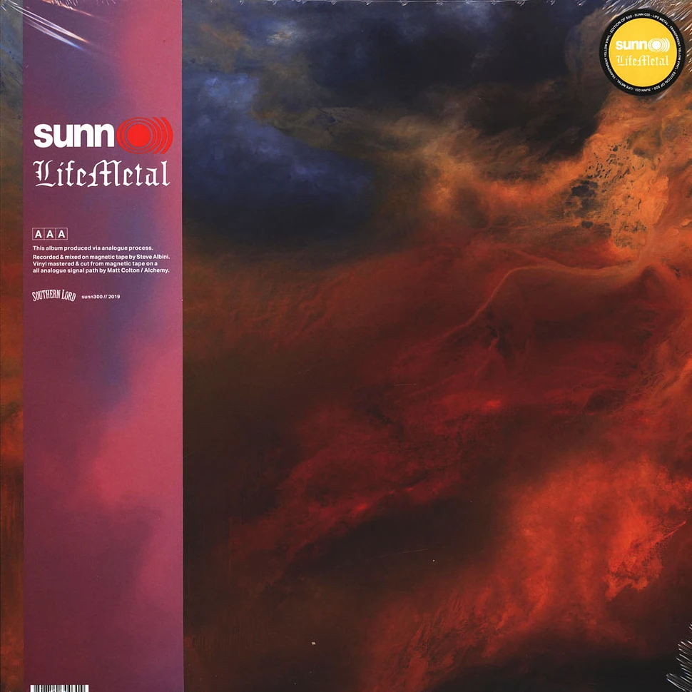 Sunn O))) - Life Metal Yellow Vinyl Edition