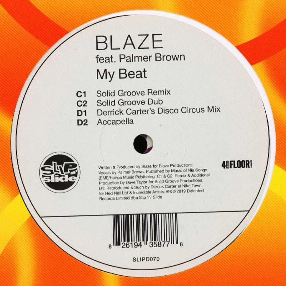 Blaze - My Beat Feat. Palmer Brown