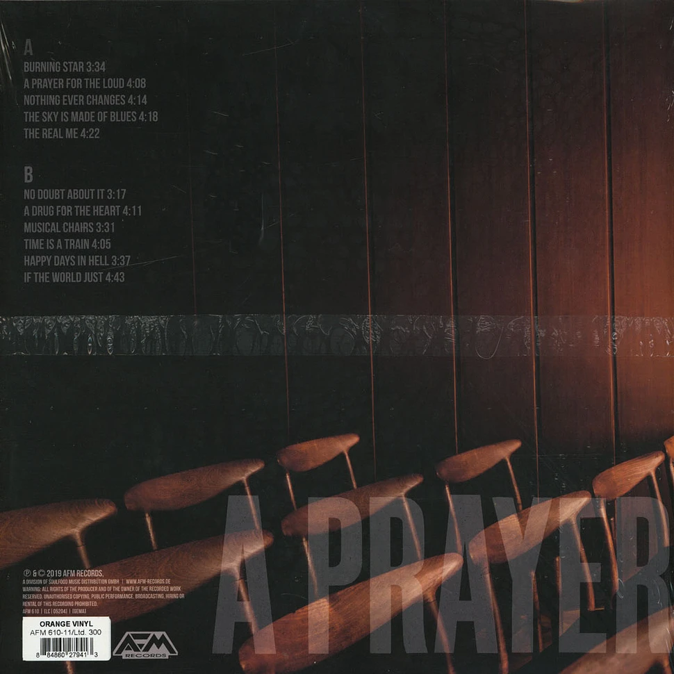 D-A-D - A Prayer For The Loud Orange Vinyl Edition