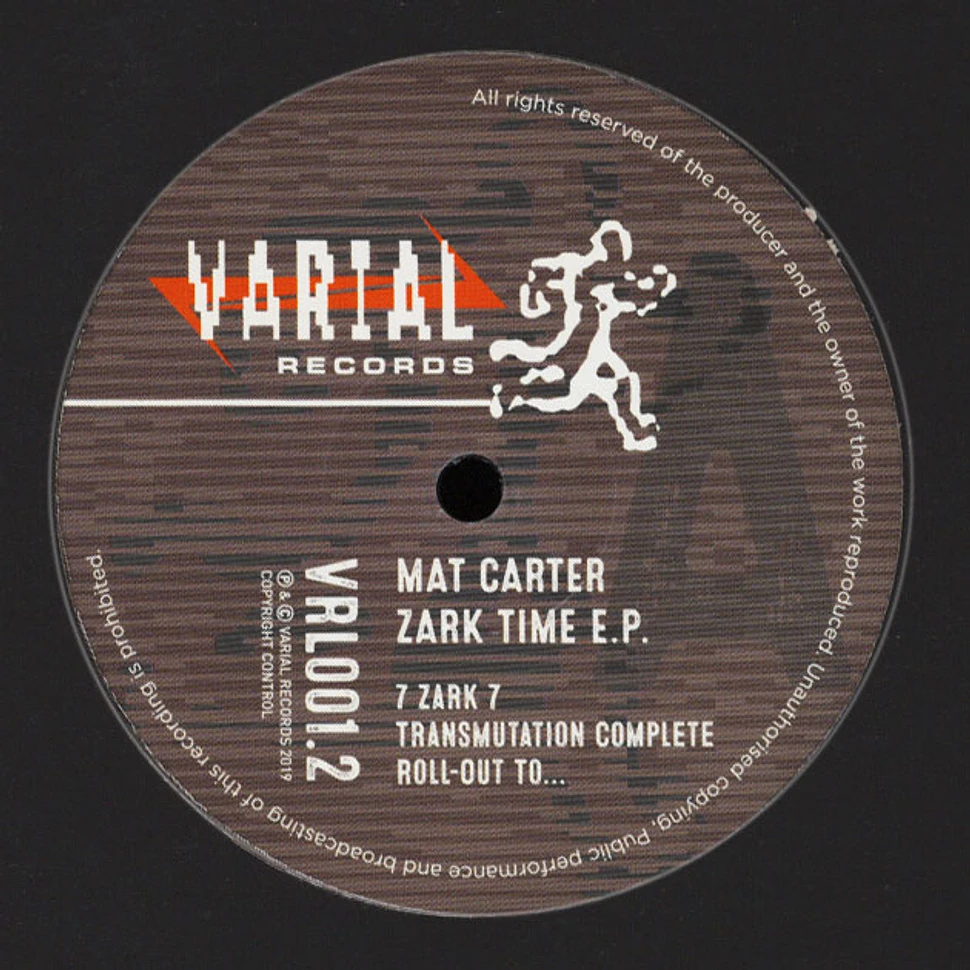 Mat Carter - Zark Time EP