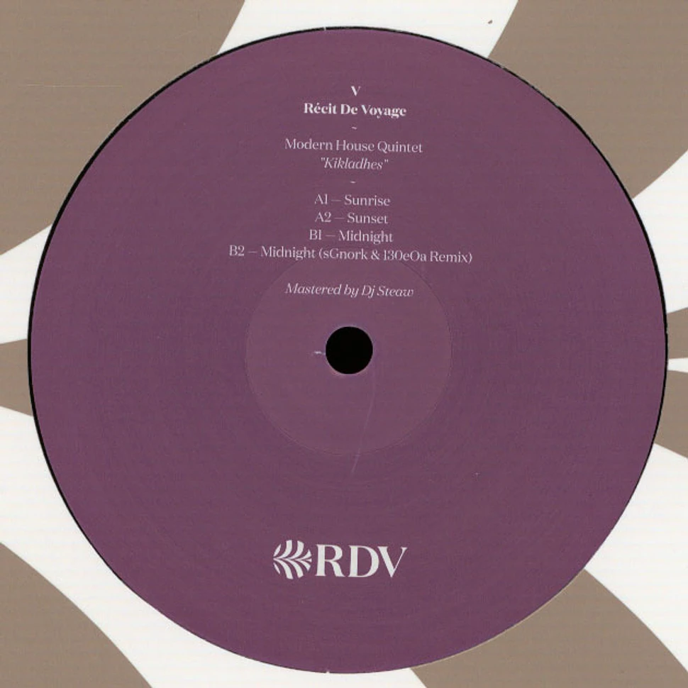 Modern House Quintet - Kikladhes EP Gnork & 130e0a Remix